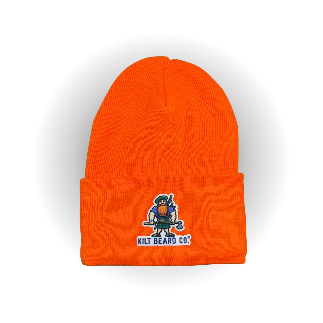 Kilt Beard Company- Beanie with Kilt Icon Piper