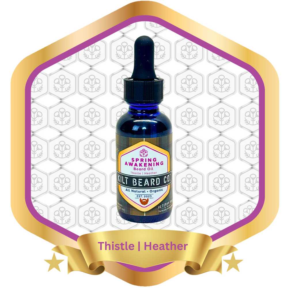 Spring Awakening Heritage Premium Beard Oil | Heather and Thistle