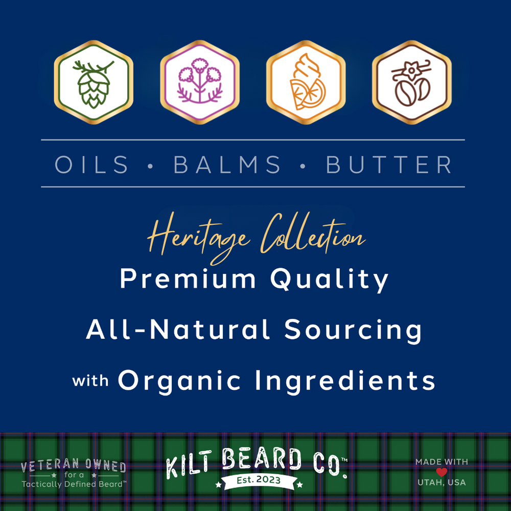 
                  
                    Spring Awakening Heritage Premium Beard Oil | Heather and Thistle
                  
                