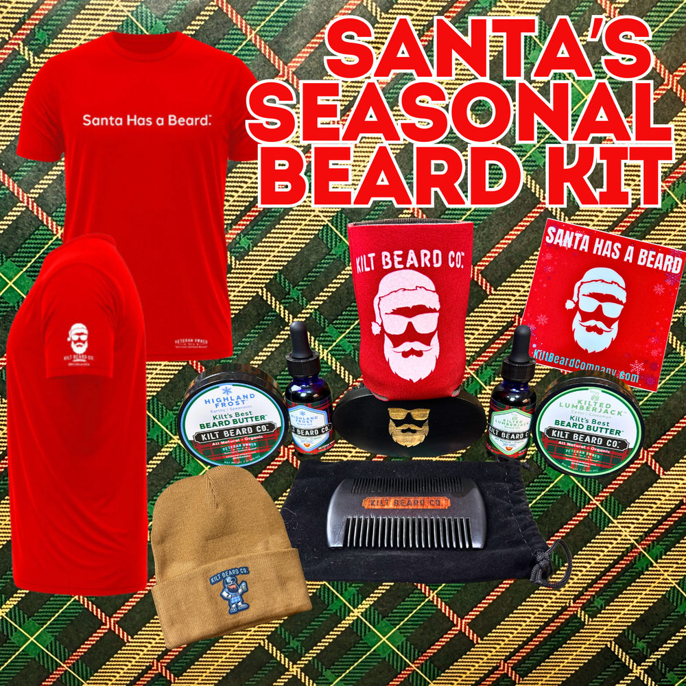 Kilt Beard Company- Santa's Seasonal Beard Kit