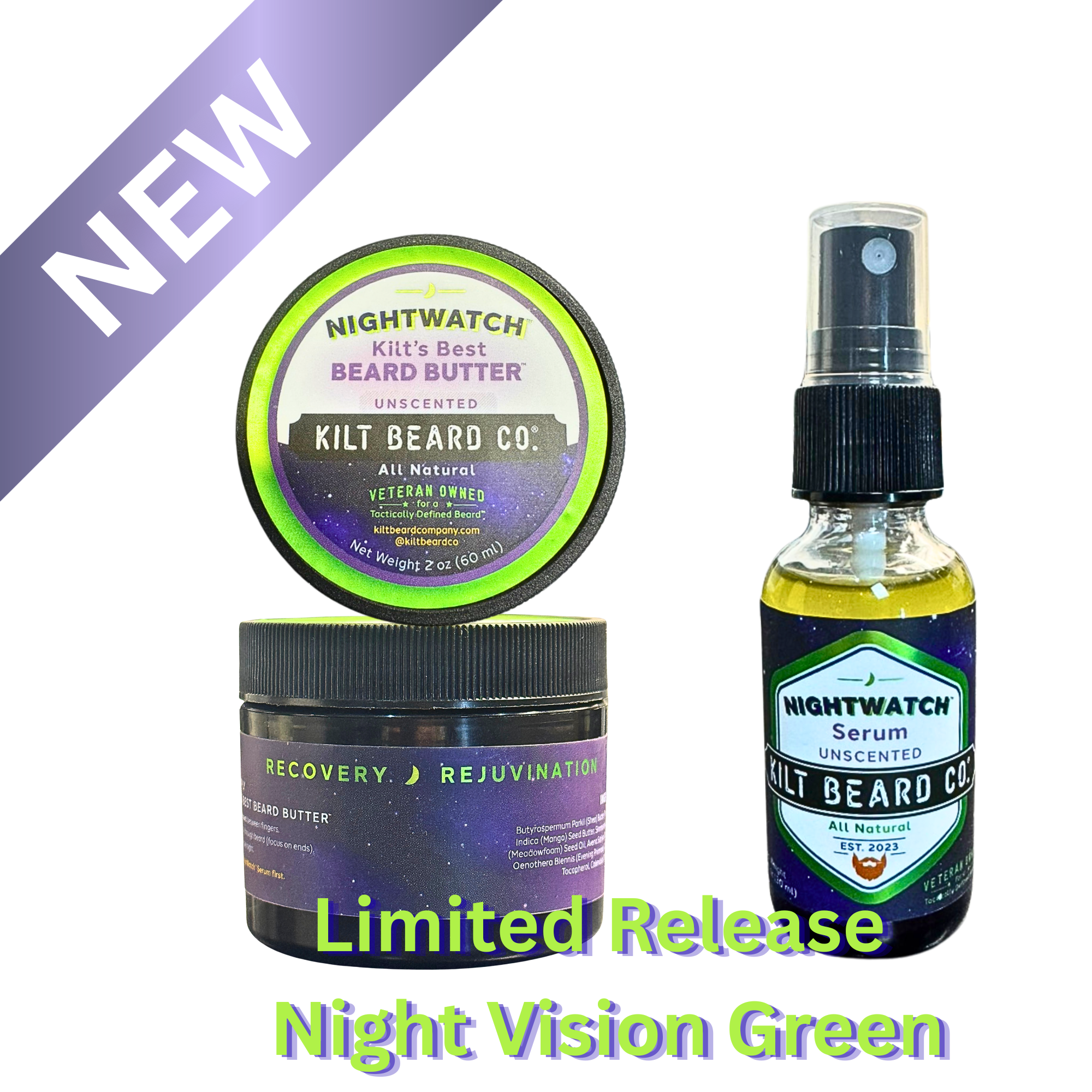 Nightwatch Beard Recovery + Repair Kit