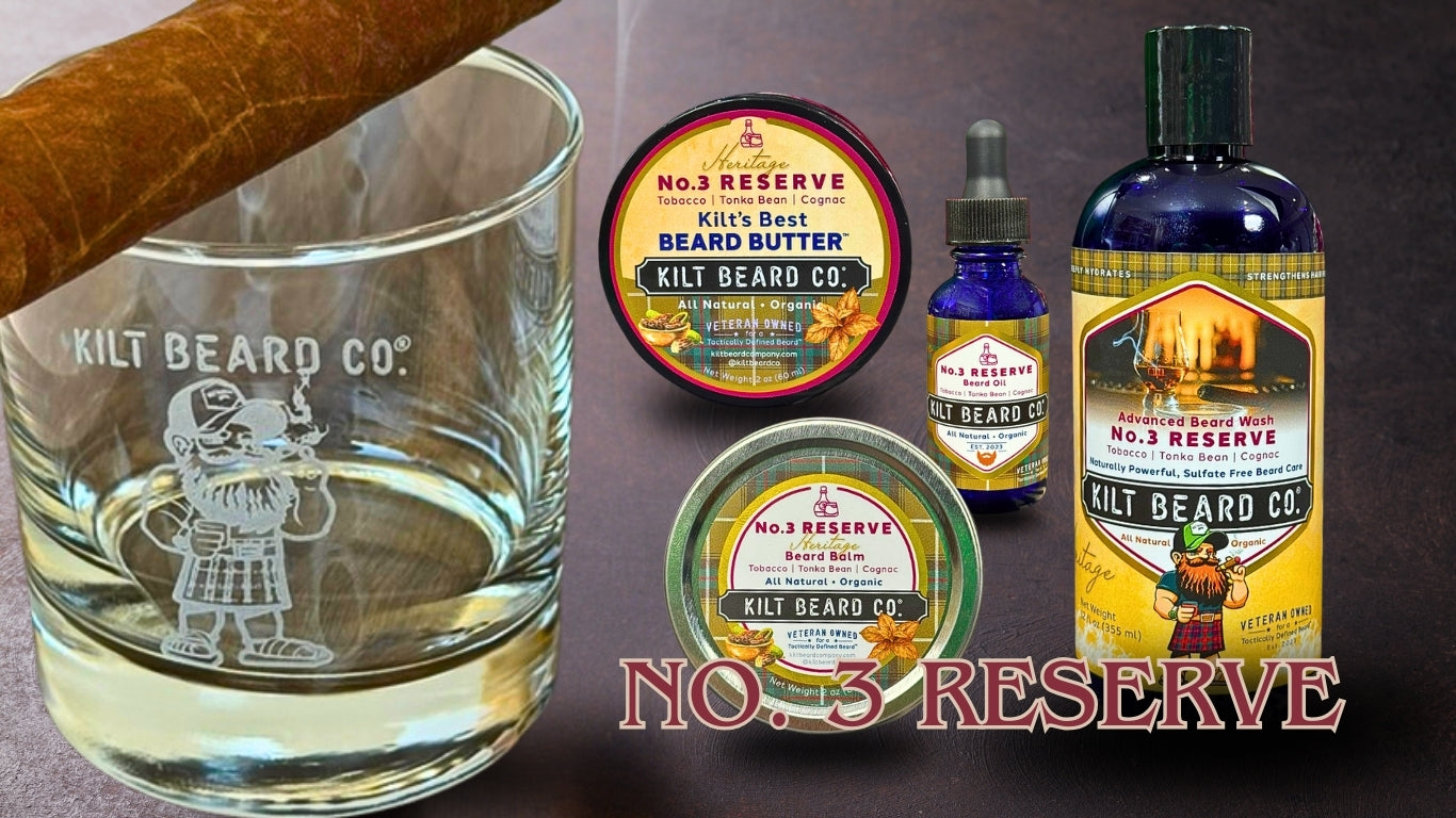 Kilt Beard Co.- No. 3 Reserve Beard Product Collection