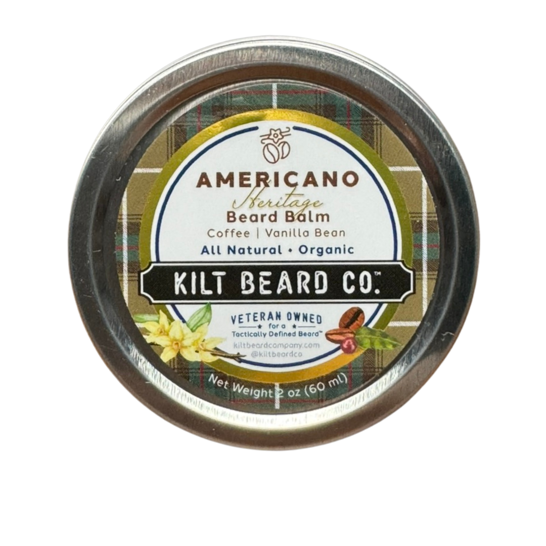 
                  
                    Americano- Heritage Beard Kit- Beard Oil, Balm, and Butter
                  
                