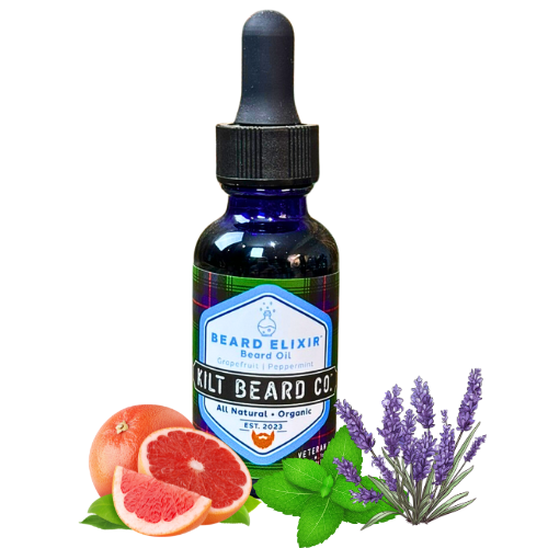 Beard Elixir Moisturizing Lifestyle- Premium Beard Oil | Grapefruit and Peppermint