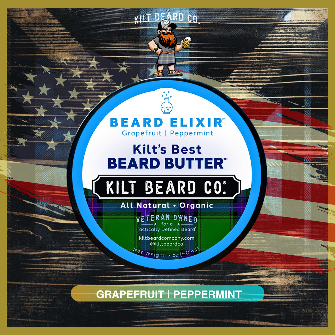 Beard Elixir-Moisturizing Lifestyle Beard Kit- Beard Oil, Balm, and Butter