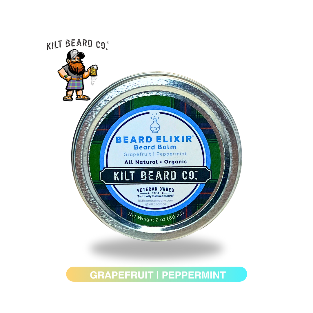 Premium Beard Balm- Beard Elixir- 2oz. Hydrate and Style