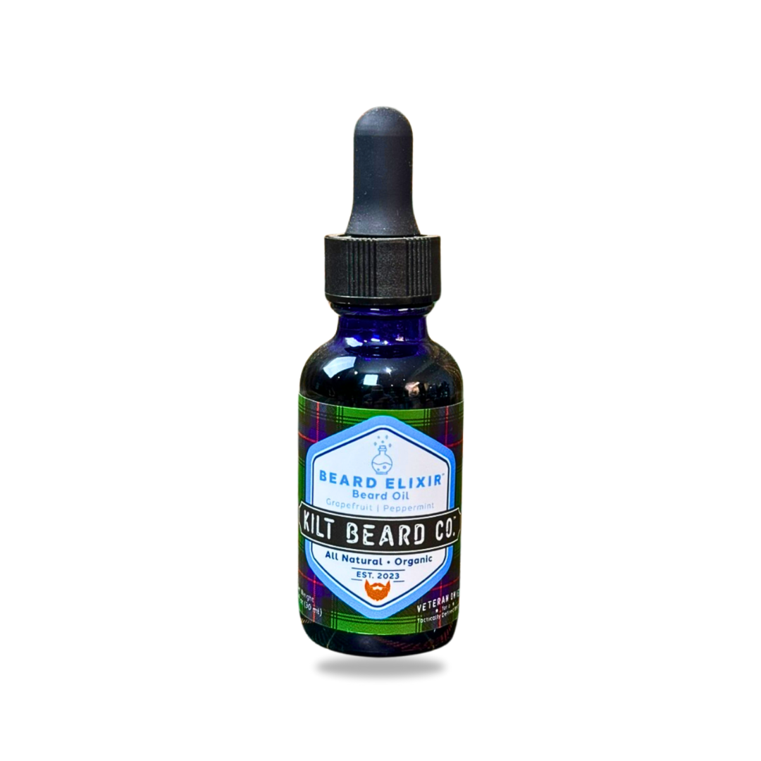 Premium Beard Oil | Beard Elixir Moisturizing Lifestyle | Grapefruit and Peppermint