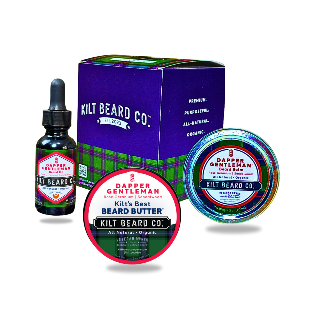 Date Night Lifestyle Kit | Beard Oil + Balm + Butter | Dapper Gentleman