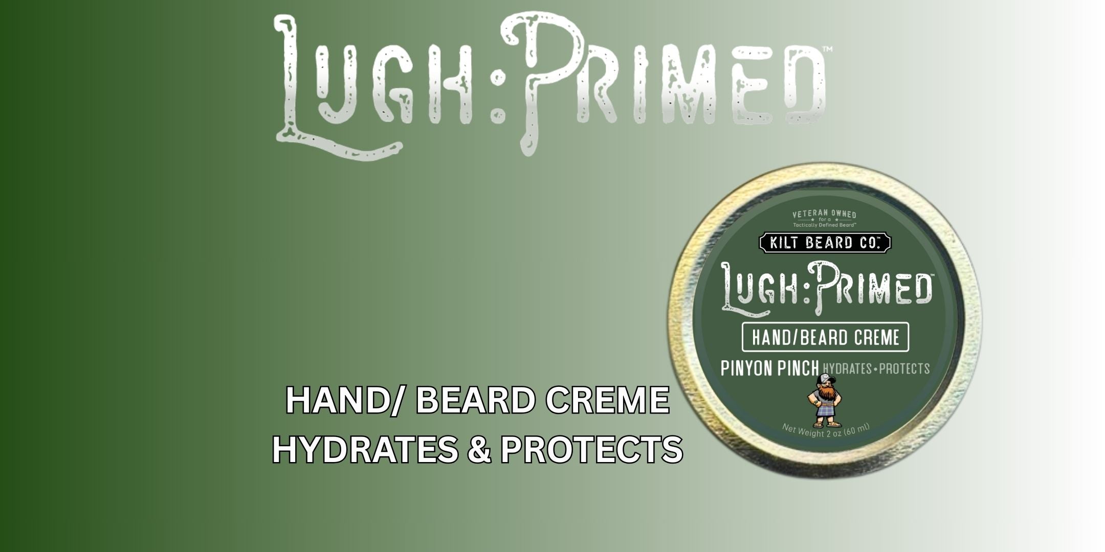 PINYON PINCH- Hand and Beard Cream in a 2 oz metal tin. Hydrates and Protects. 