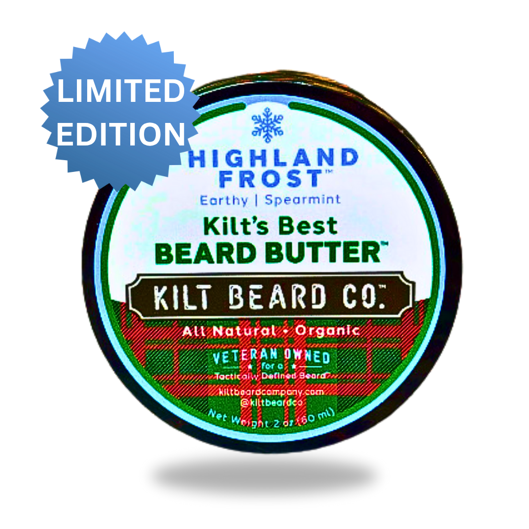 Organic Premium Beard Butter | Highland Frost | Limited Edition - Earthy and Spearmint