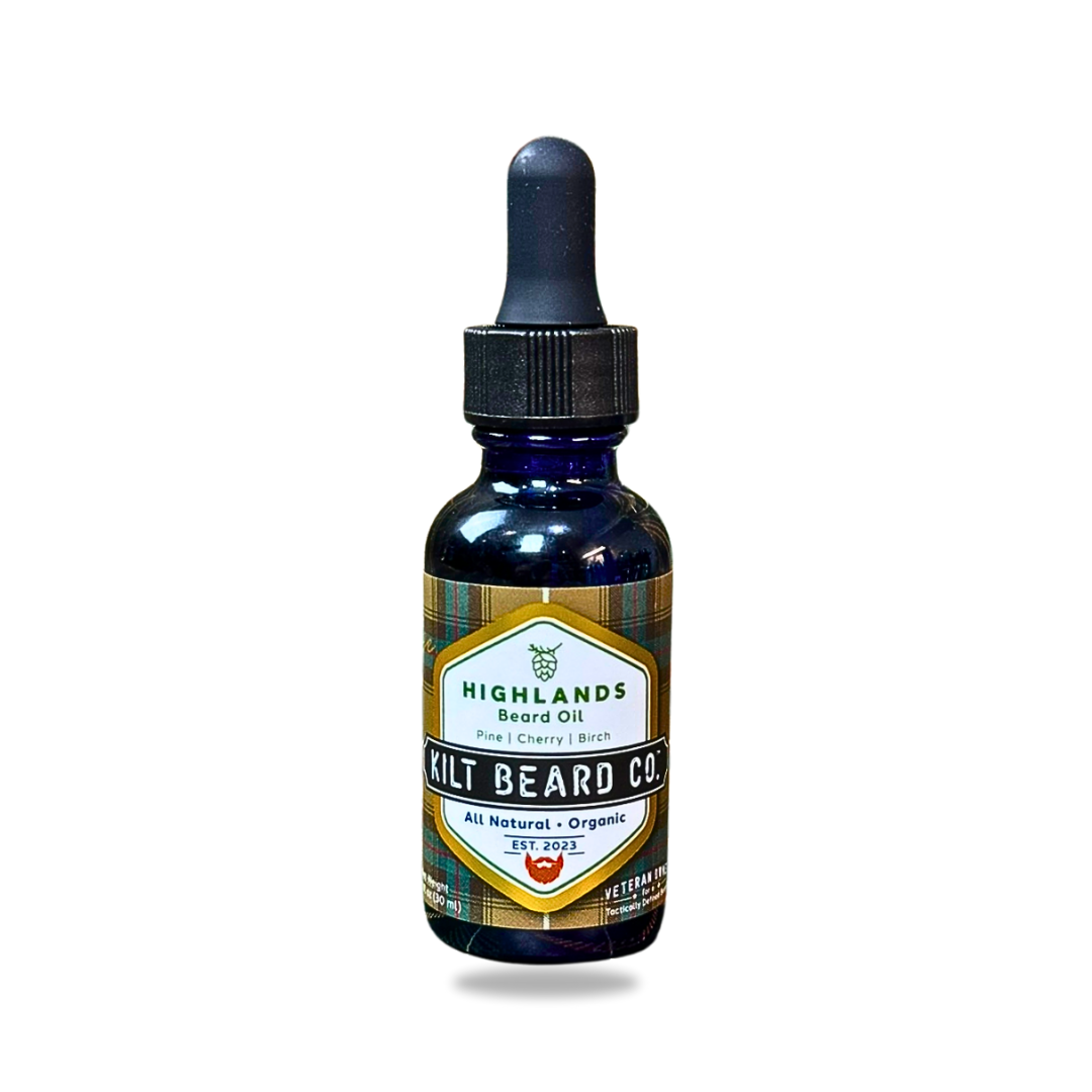 Premium Beard Oil | Highlands Heritage | Cherry and Birch