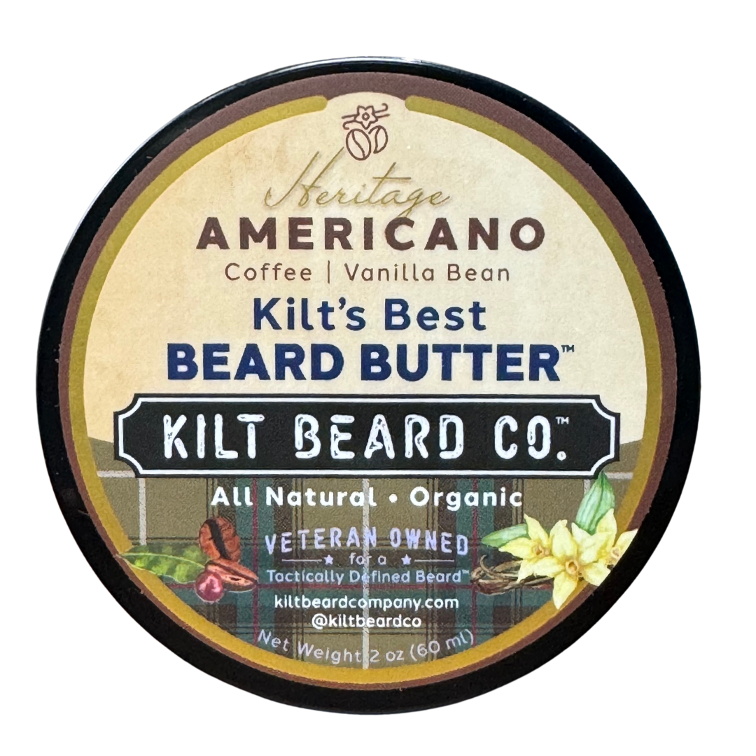 
                  
                    Americano- Heritage Beard Kit- Beard Oil, Balm, and Butter
                  
                