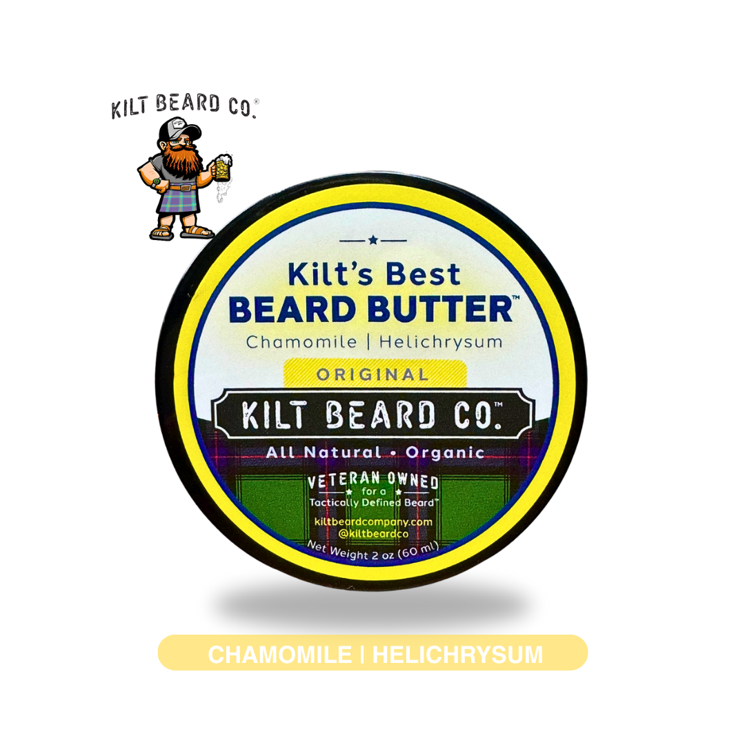 Kilt's Best Beard Butter- 2oz Organic Premium Beard Butter (Original)