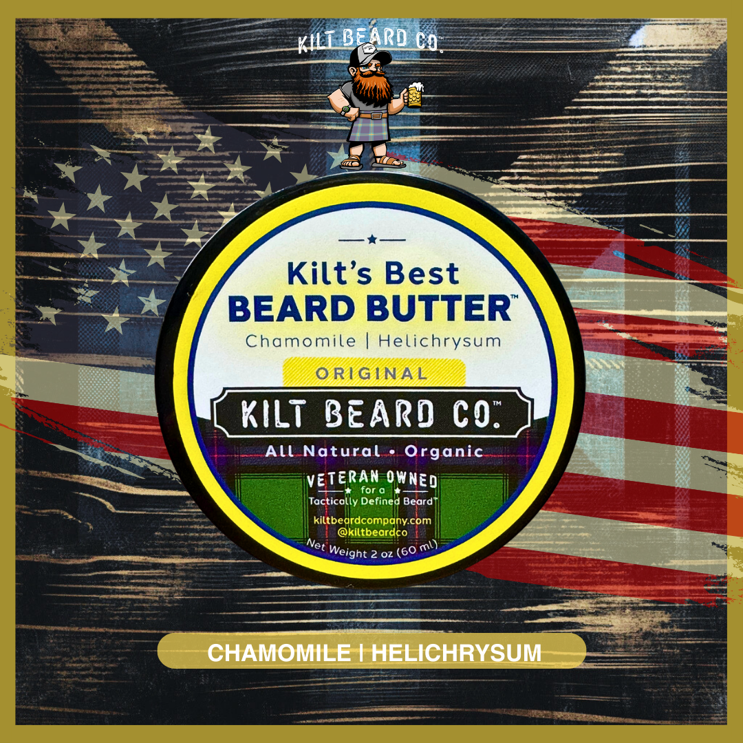 Kilt's Best Beard Butter- 2oz Organic Premium Beard Butter (Original)