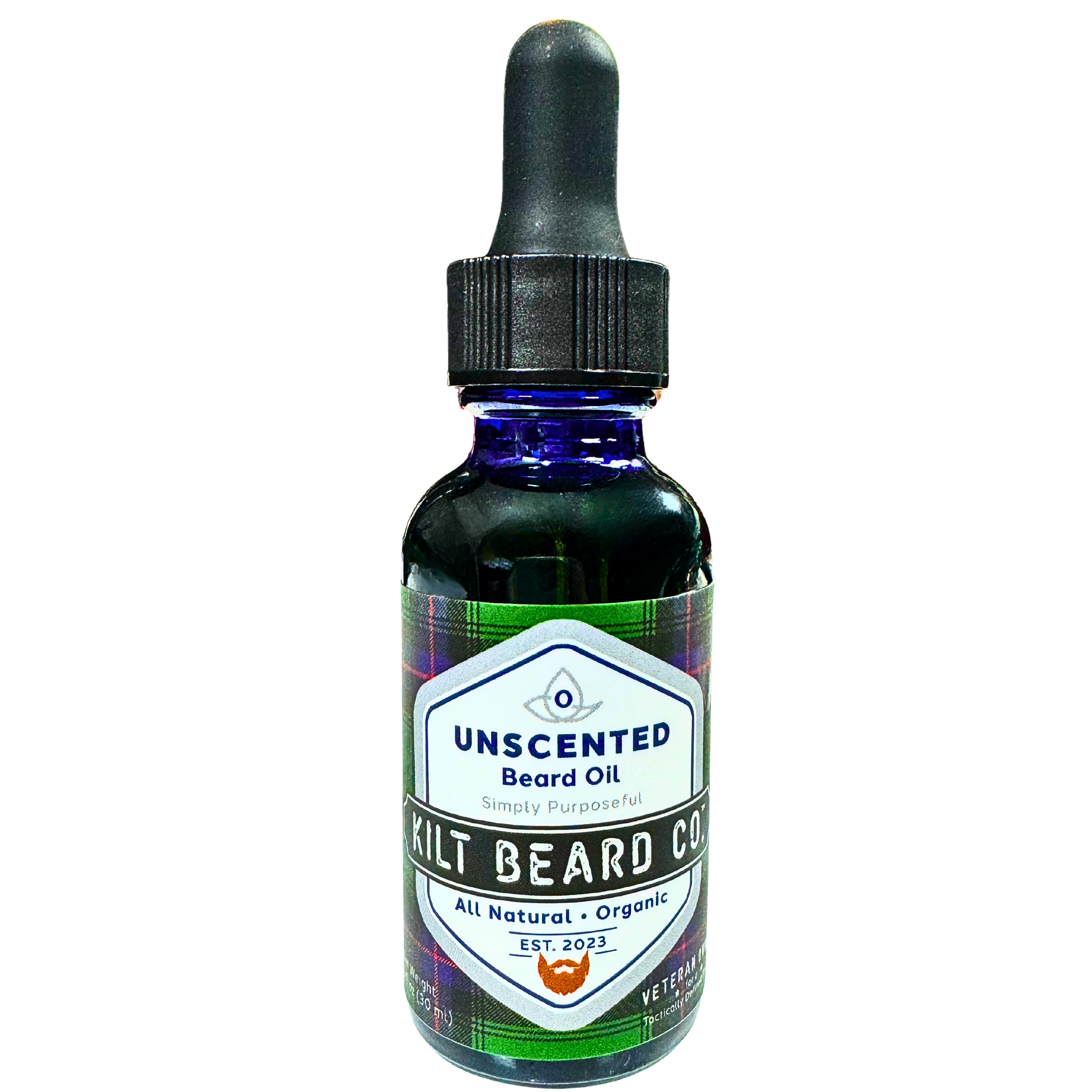 Premium Beard Oil - Organic Jojoba Oil | Unscented