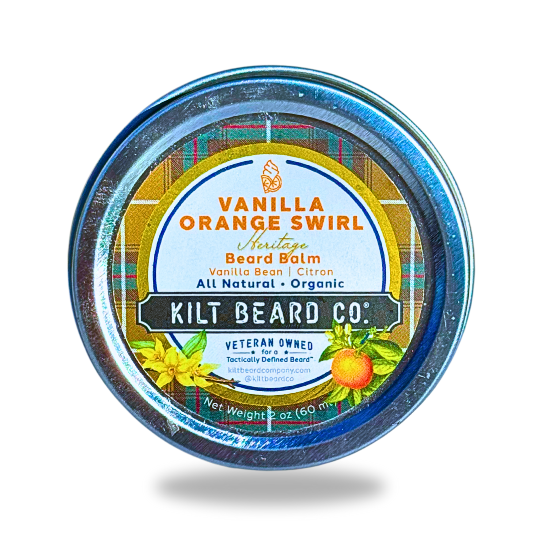 Premium Beard Balm | Vanilla Orange Swirl