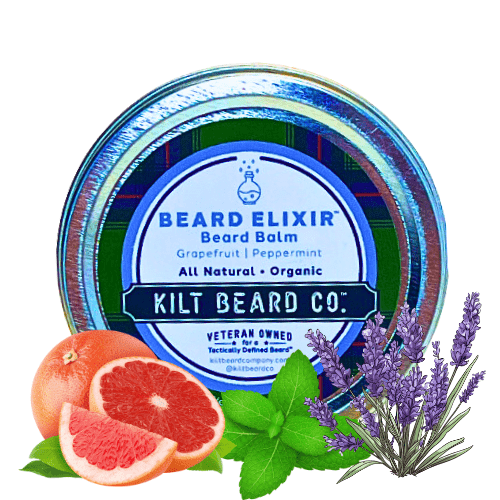 Beard Elixir - Moisturizing Lifestyle Beard Kit - Beard Oil, Balm, and Butter - KiltBeardCo