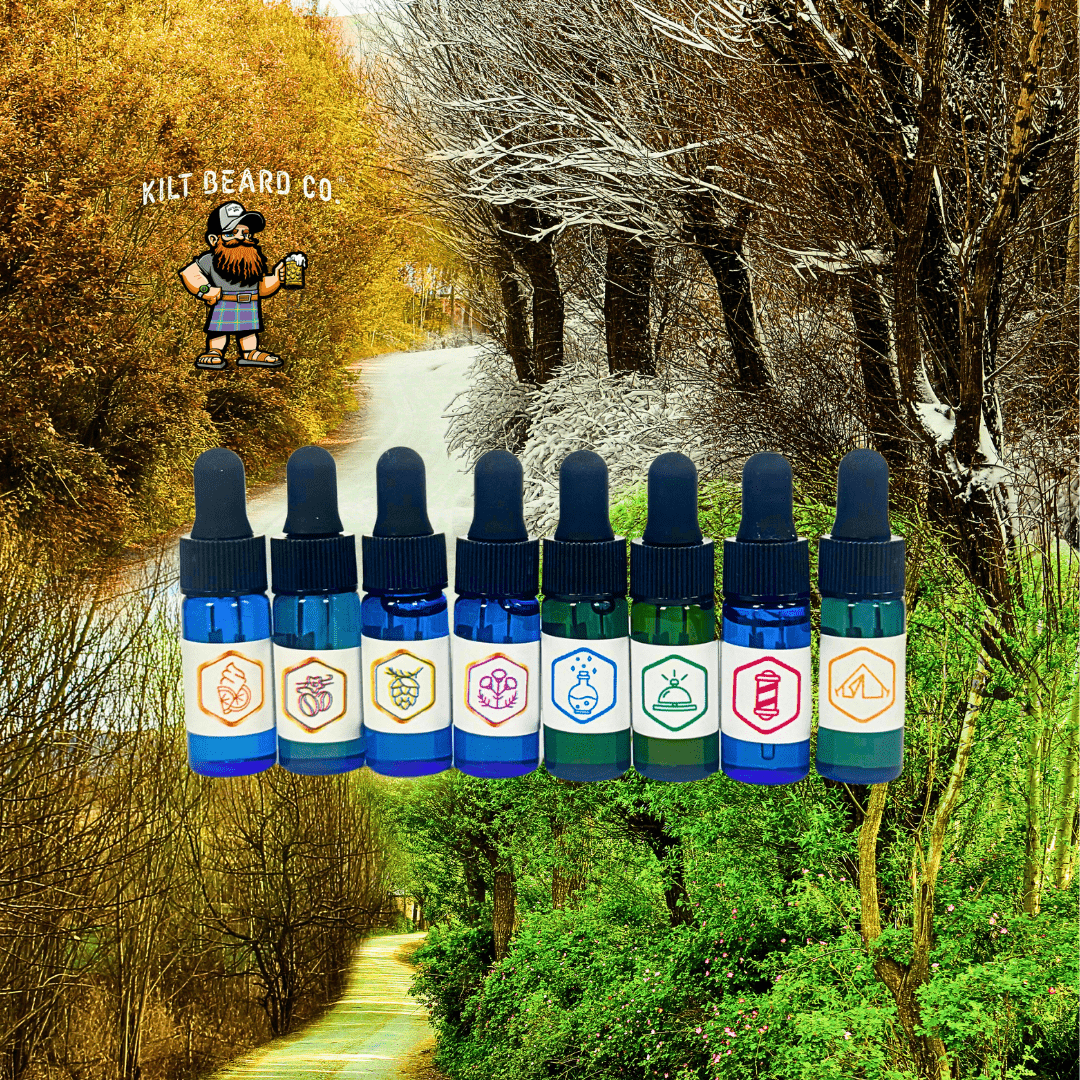 Beard Oil Sample Kit | 8 - Pack (4ml each) - KiltBeardCo