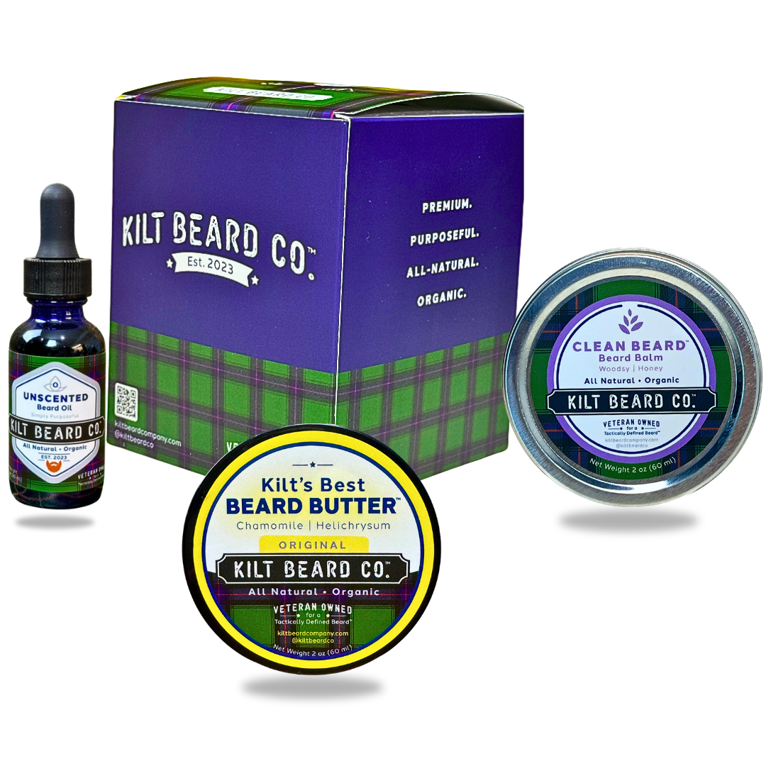 Clean Beard Routine - KiltBeardCo