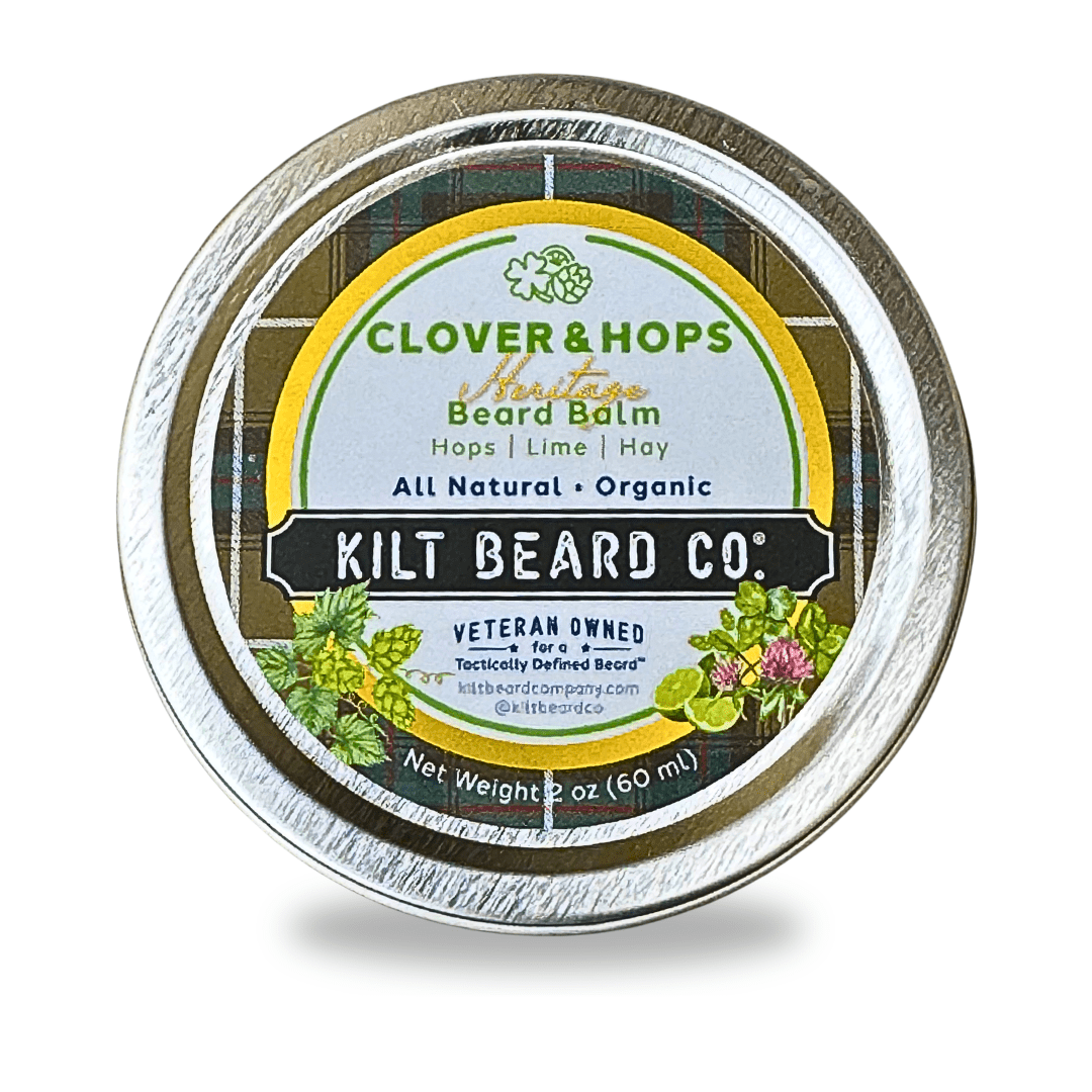 Clover and Hops Beard Kit | Beard Oil, Balm, and Butter - KiltBeardCo