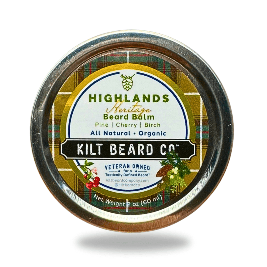 Editions - Highlands Heritage Complete Beard Kit | Beard Oil, Balm, Butter, Advanced Wash, and Icon Hat - KiltBeardCo