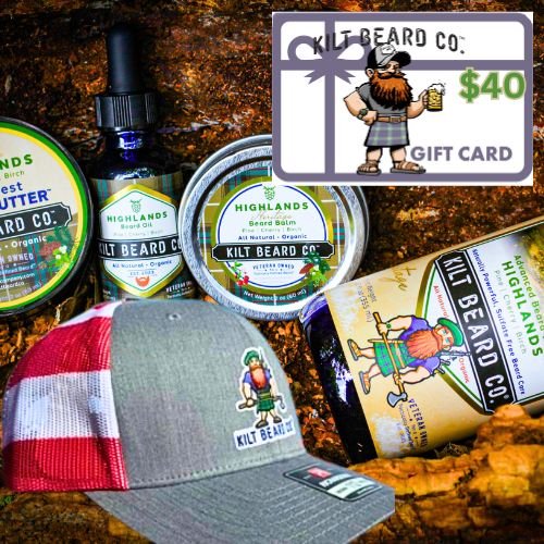 Editions - Highlands Heritage Complete Beard Kit | Beard Oil, Balm, Butter, Advanced Wash, and Icon Hat - KiltBeardCo