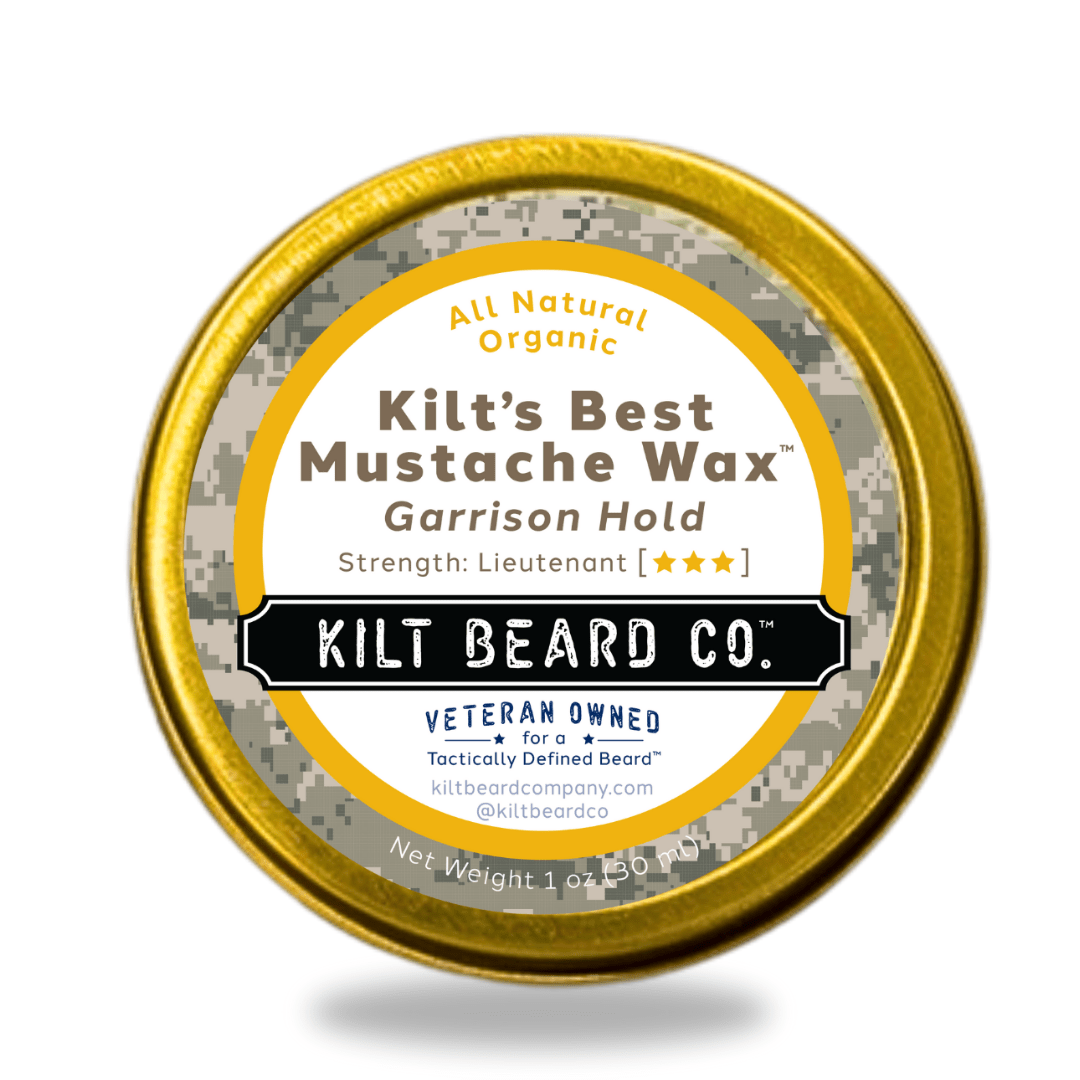 Editions - Mustache Wax | Trident Kit + Free Comb Gift - KiltBeardCo