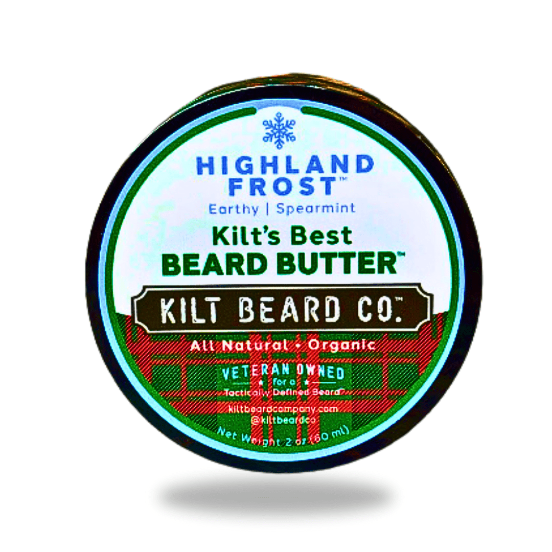 Highland Frost Complete Beard Kit | Beard Oil, Balm, Butter, and Advanced Wash - KiltBeardCo