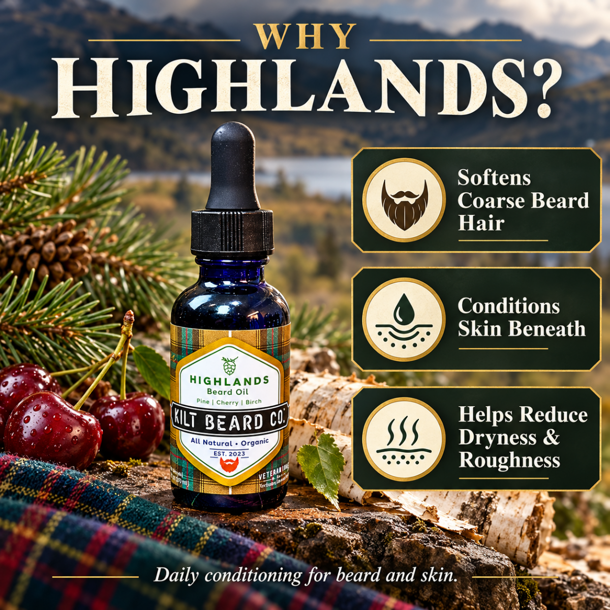 Highlands Oil - KiltBeardCo