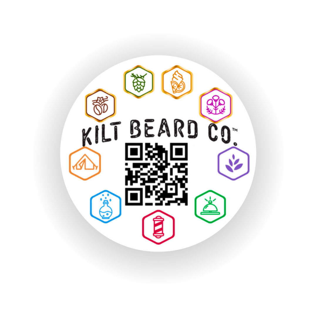 Kilt Beard Co. - Product Icon Round Cut Sticker - KiltBeardCo