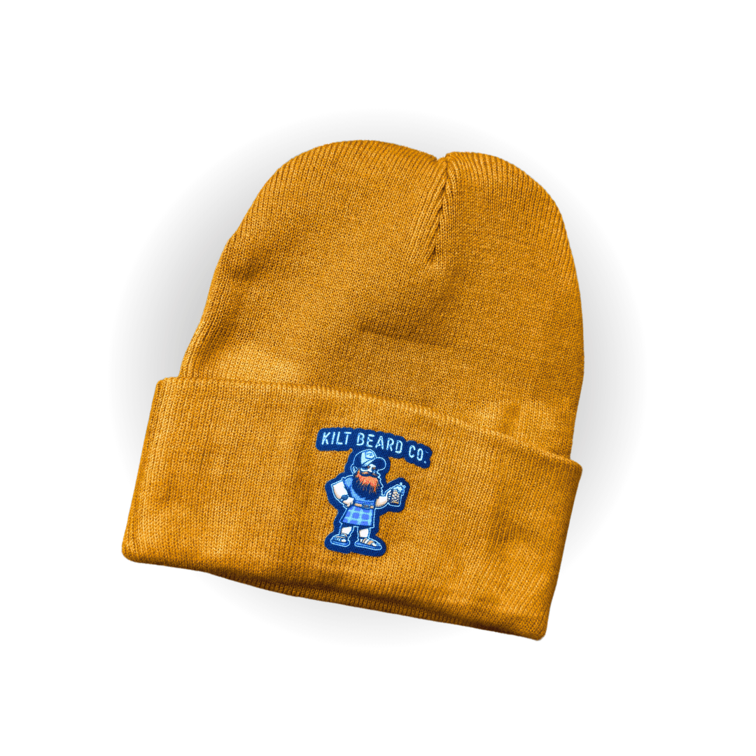 Kilt Beard Company - Beanie with Kilt Icon - KiltBeardCo