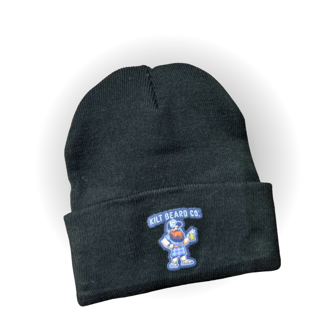 Kilt Beard Company - Beanie with Kilt Icon - KiltBeardCo