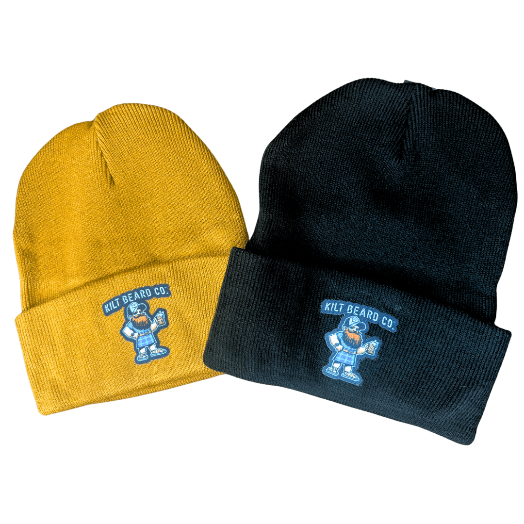 Kilt Beard Company - Beanie with Kilt Icon - KiltBeardCo