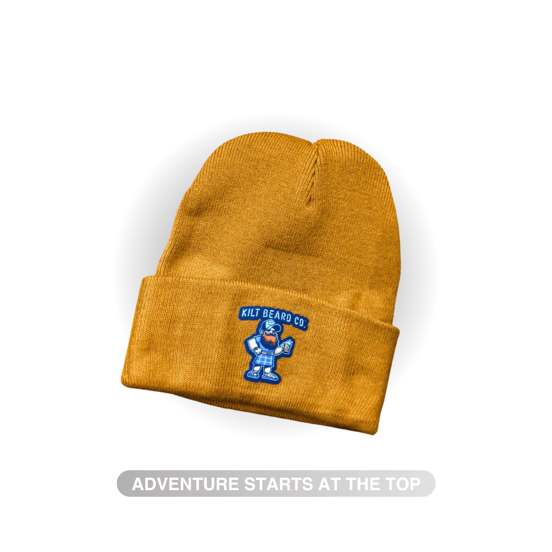 Kilt Beard Company - Beanie with Kilt Icon - KiltBeardCo
