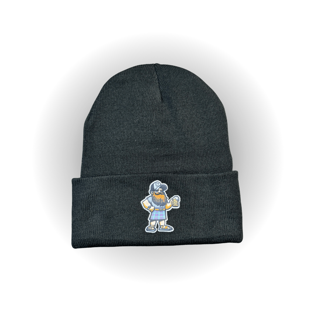 Kilt Beard Company - Beanie with Kilt Icon Slainte - KiltBeardCo