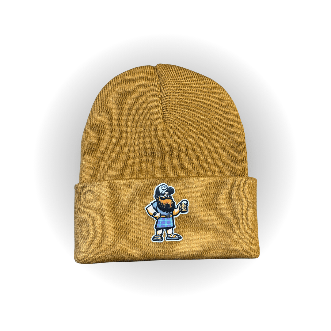 Kilt Beard Company - Beanie with Kilt Icon Slainte - KiltBeardCo