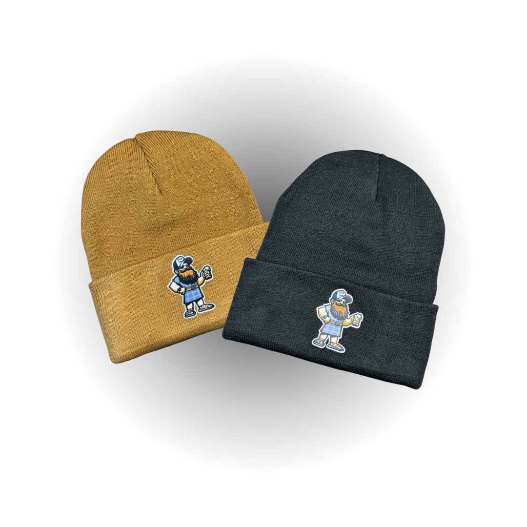 Kilt Beard Company - Beanie with Kilt Icon Slainte - KiltBeardCo