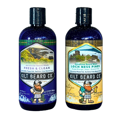 Kilt Beard Company's Advanced Beard Wash - KiltBeardCo