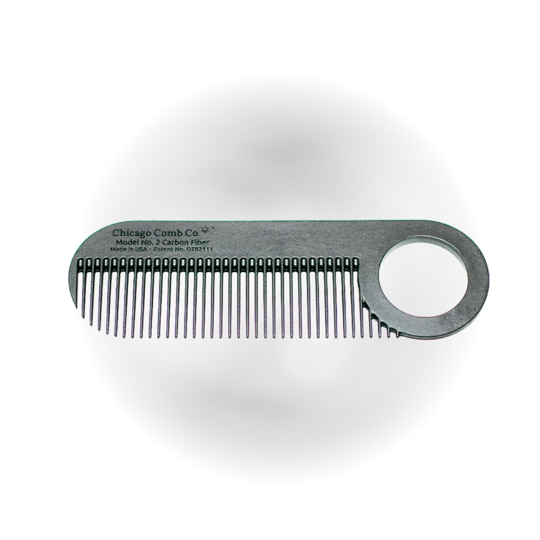 Mustache Comb - Chicago Comb Co. - KiltBeardCo