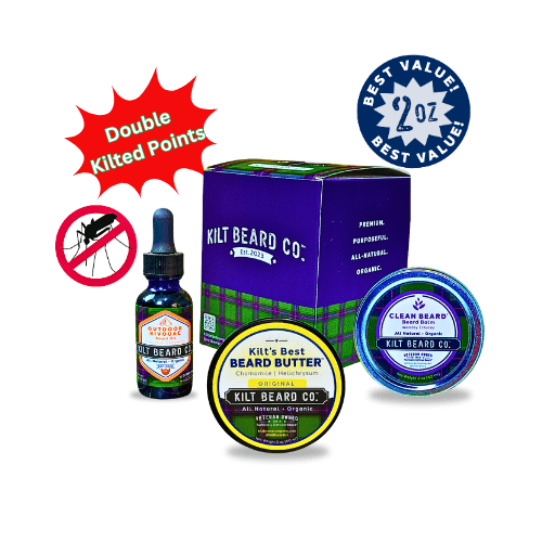 Outdoor Bivouac Weekend Warrior Lifestyle Beard Kit | Beard Oil, Balm, and Butter - KiltBeardCo