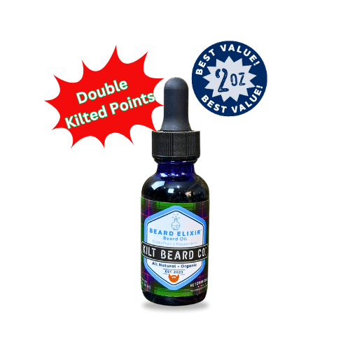 Premium Beard Oil | Beard Elixir Moisturizing Lifestyle | Grapefruit and Peppermint - KiltBeardCo
