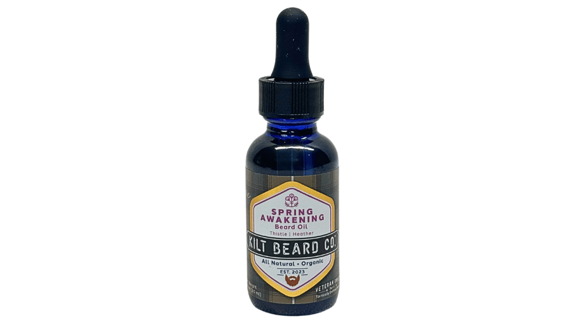 Premium Beard Oil | Spring Awakening Heritage | Heather and Thistle - KiltBeardCo