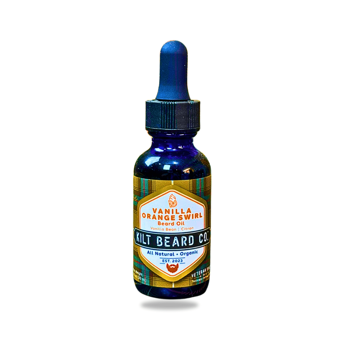 Premium Beard Oil | Vanilla Orange Swirl Heritage | Orange and Vanilla - KiltBeardCo