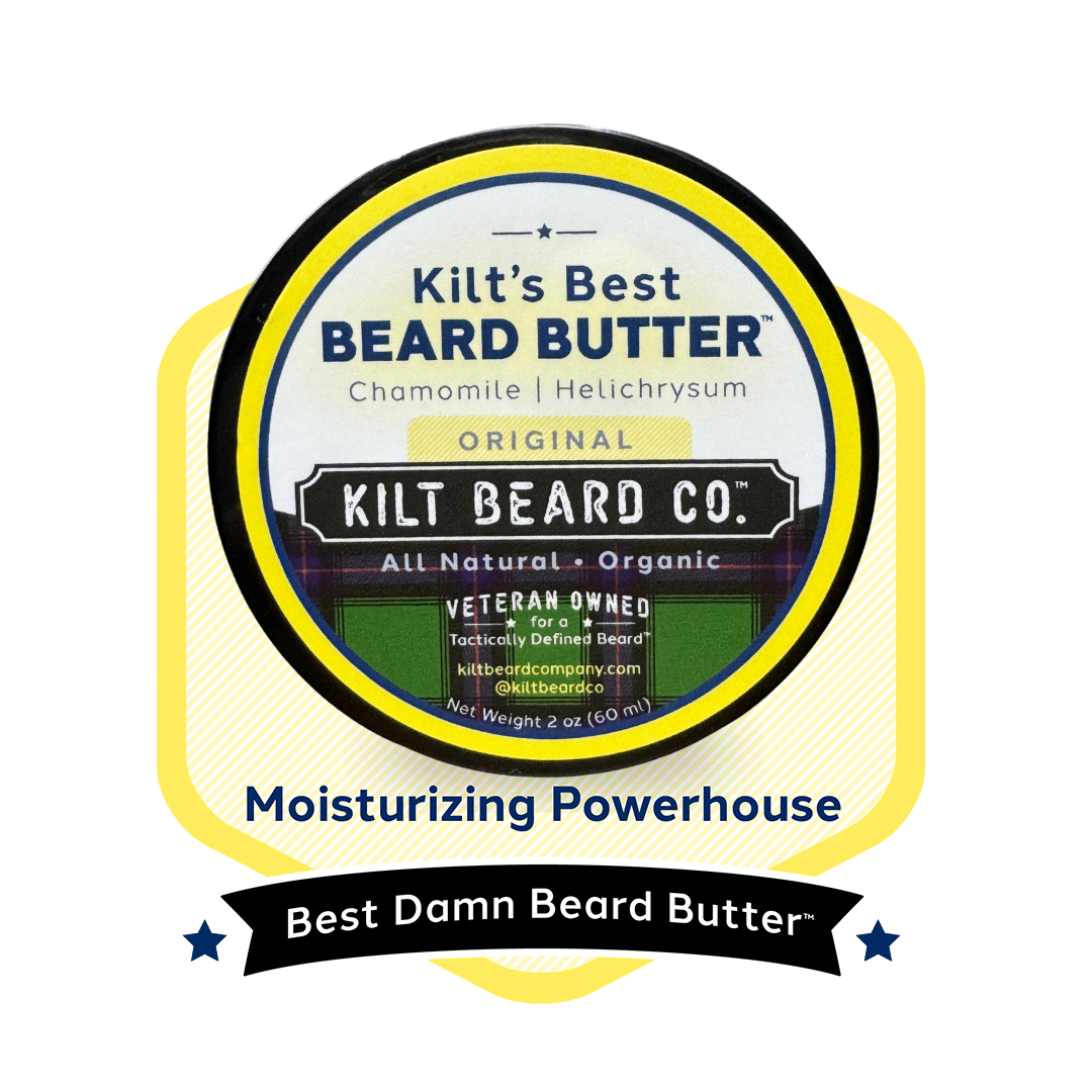 Unscented Everyday Lifestyle Beard Kit | Beard Oil, Balm, and Butter - KiltBeardCo