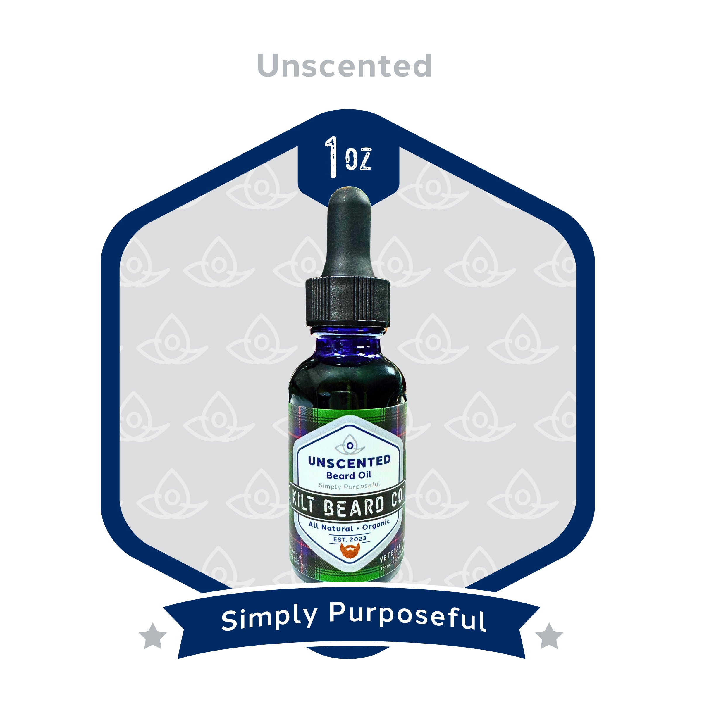 Unscented Everyday Lifestyle Beard Kit | Beard Oil, Balm, and Butter - KiltBeardCo